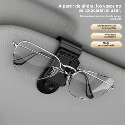 Clip parasol coche gafas de sol – Retenedor multifunción automóvil