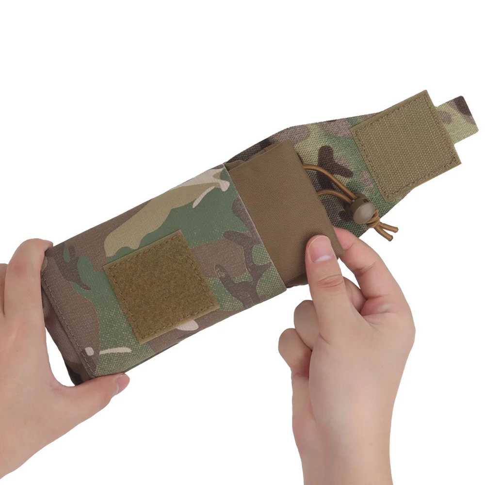 Bolsa táctica MOLLE camuflaje plegable para munición y aire libre - imagen 3