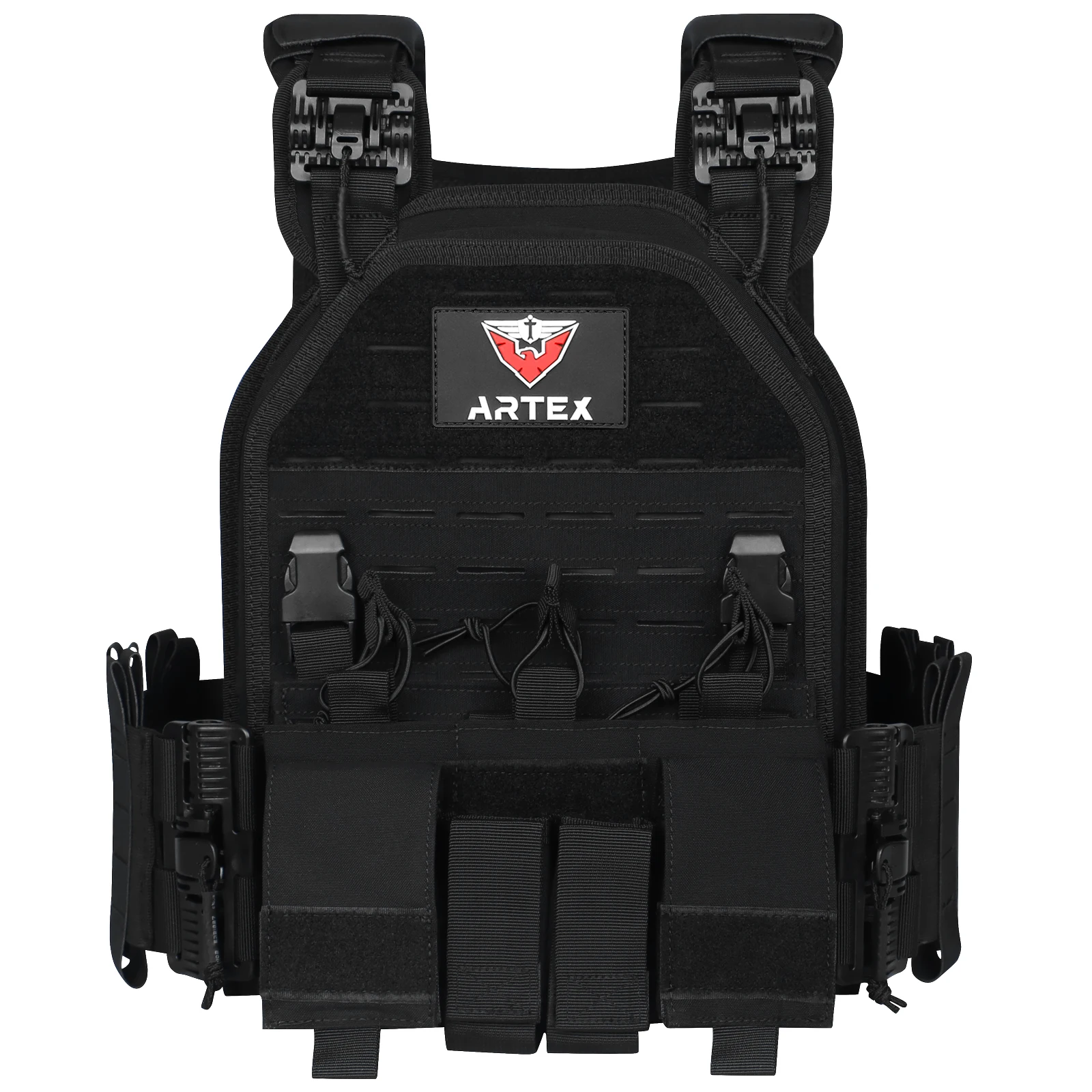 ARTEX Chaleco portaplacas MOLLE de liberación rápida camuflaje - imagen 3