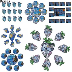 Parche termoadhesivo Van Gogh bordado - Para coser o planchar en ropa