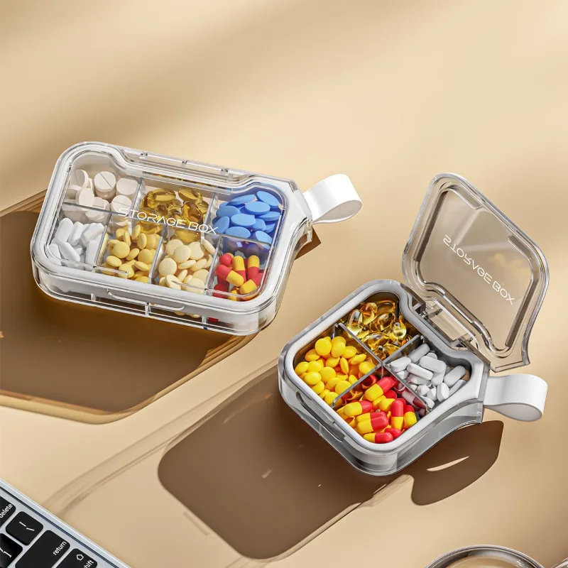 Caja de medicamentos portátil estanca a prueba de humedad