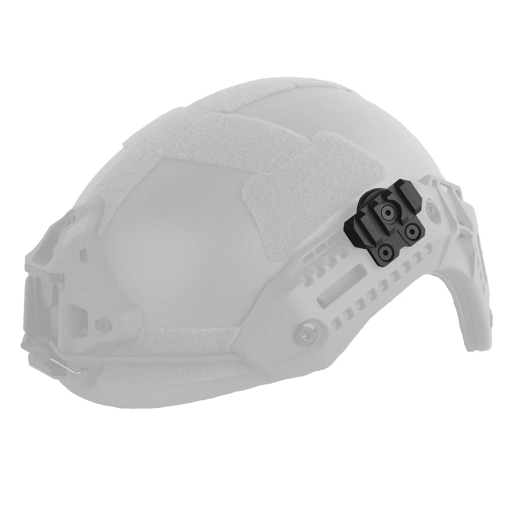 Montaje linterna de casco M-LOK con riel lateral giratorio 360° - imagen 2