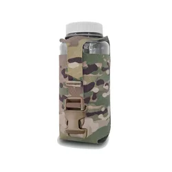 Chaleco táctico estilo SS con bolsas Molle para hervidor y botella