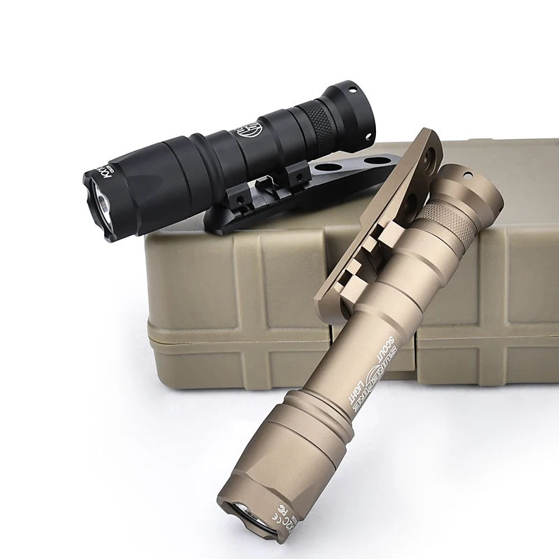 WADSN Soporte táctico para linterna metálico en riel M-LOK y KeyMod - imagen 2