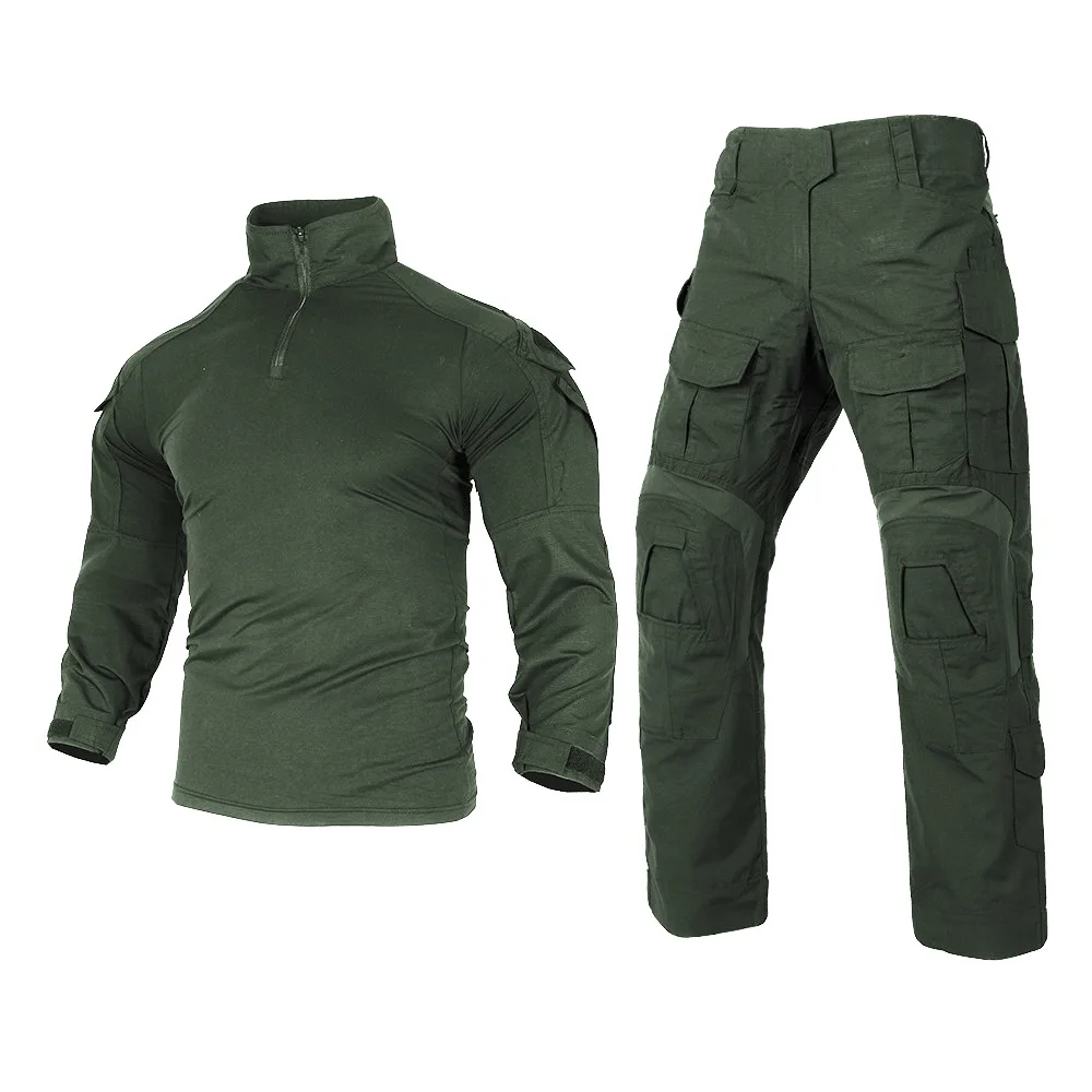 Ropa táctica camuflaje ripstop transpirable elástica para exteriores - imagen 2