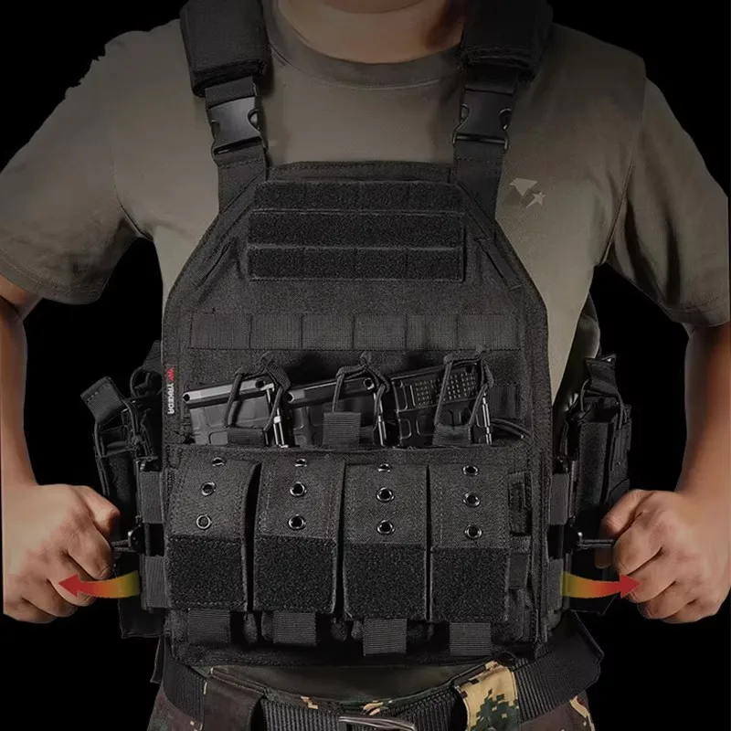 Chaleco táctico YAKEDA de liberación rápida camuflaje - imagen 3