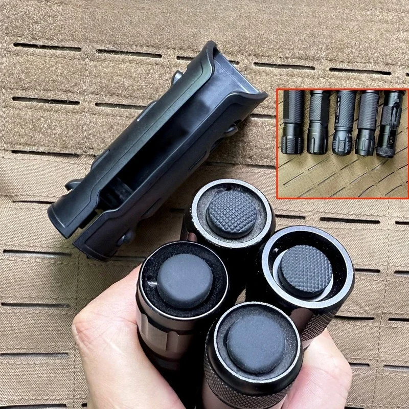 Adaptador MOLLE y clip trasero giratorio