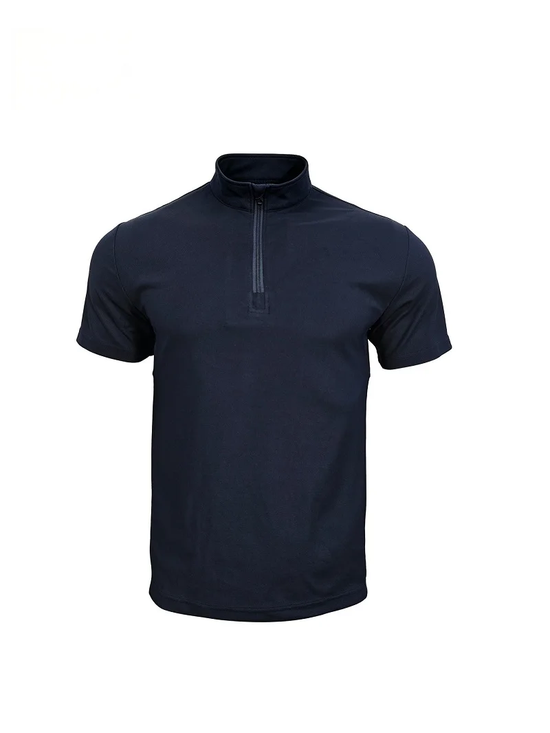 Camiseta Táctica Semi-Estrecha Hombre Transpirable con Cierre