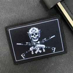 Parche adhesivo Russian Roger esqueleto soldado chevron para mochila