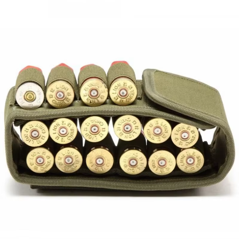 Bolsa MOLLE para cartuchos de escopeta nailon impermeable y corrosión - imagen 4