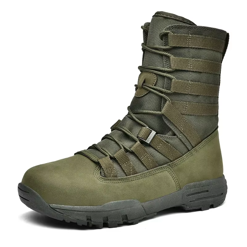 Botas tácticas impermeables todoterreno camuflaje desierto outdoor - imagen 2