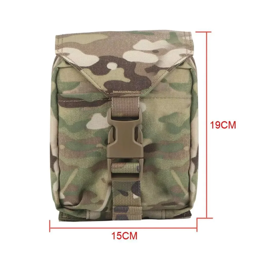 Bolsa táctica Molle para cintura con botiquín y accesorios tácticos