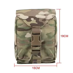 Bolsa táctica Molle para cintura con botiquín y accesorios tácticos
