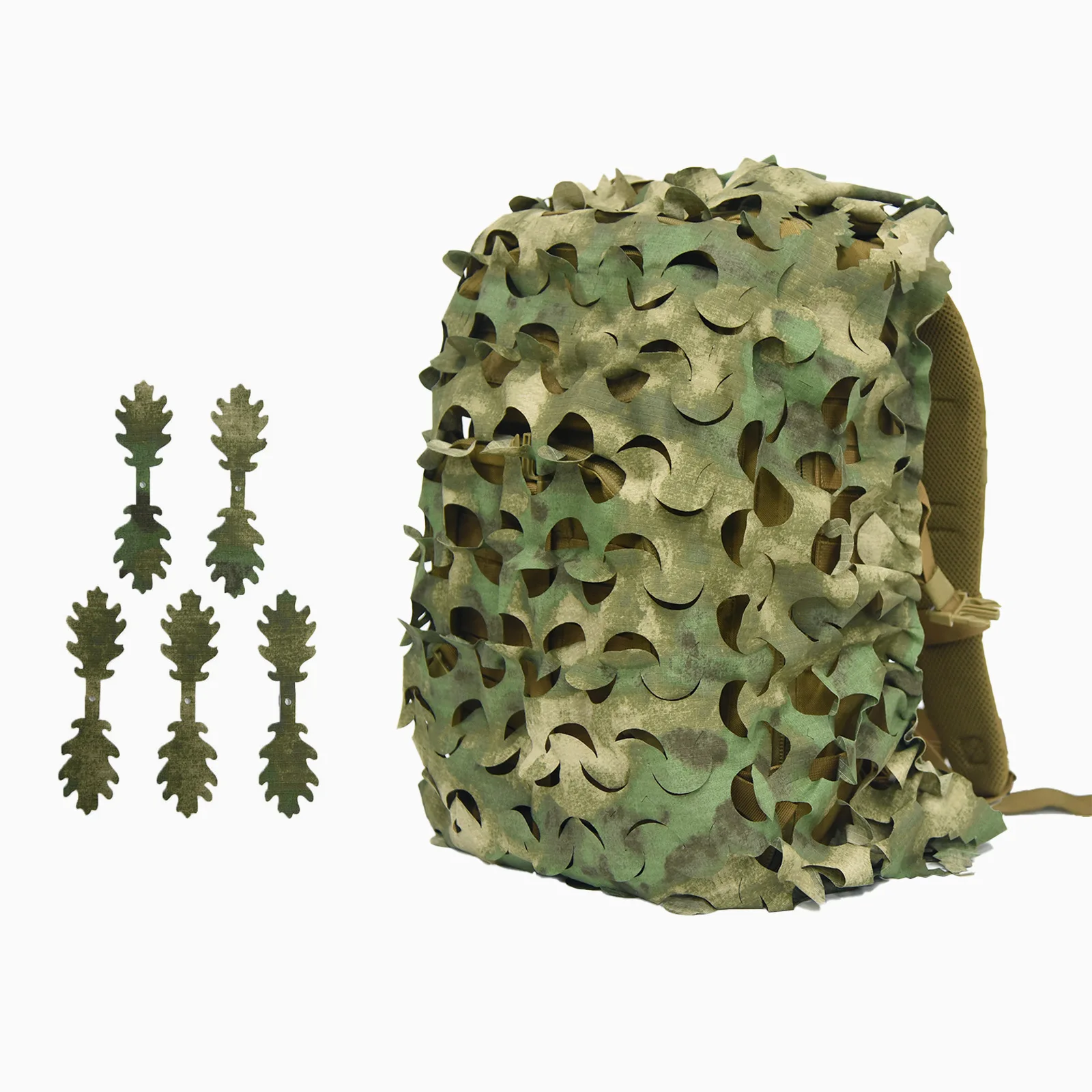 Funda táctica protectora para mochila camuflaje multiterreno exterior - imagen 2