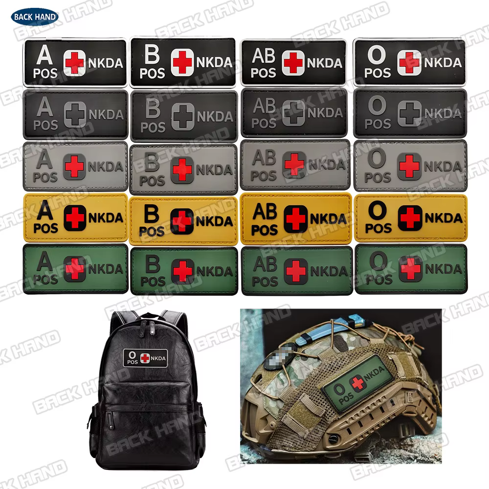 Parches bordados con sello Warlock para personalizar equipamiento