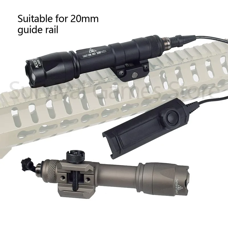Surefire Linterna táctica Picatinny IR estroboscópica y momentánea - imagen 4