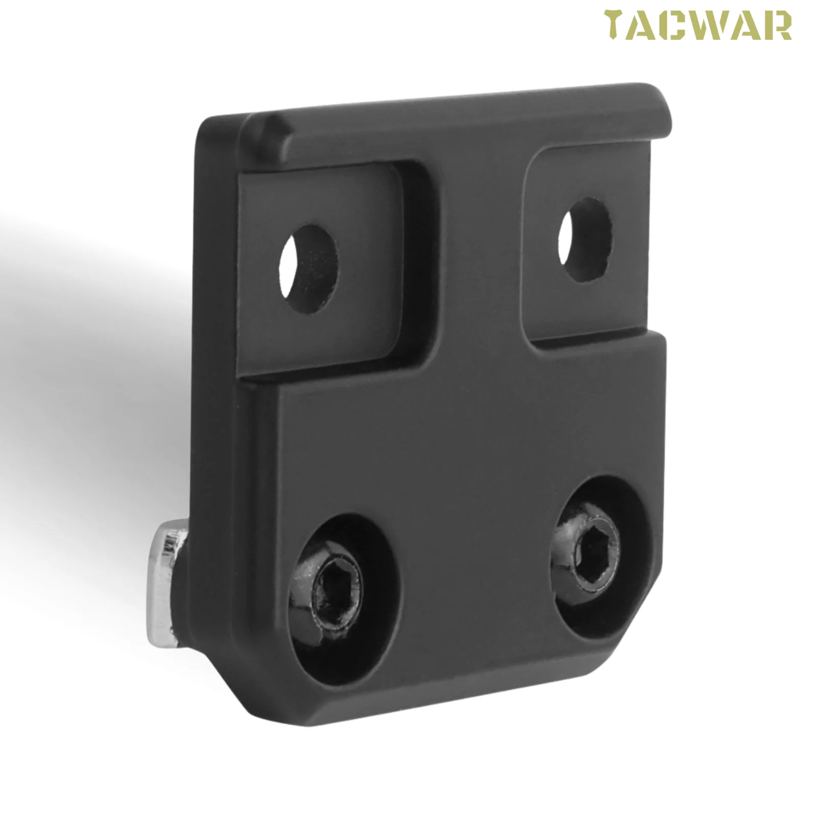 Soporte lateral linterna táctica Airsoft M-LOK, base metálica para riel - imagen 2