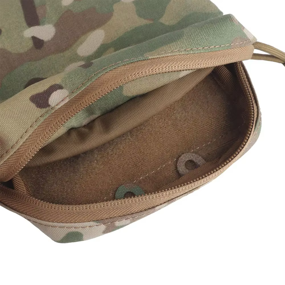 Bolsa táctica MOLLE multifuncional – Cremallera y cordón retráctil - imagen 2
