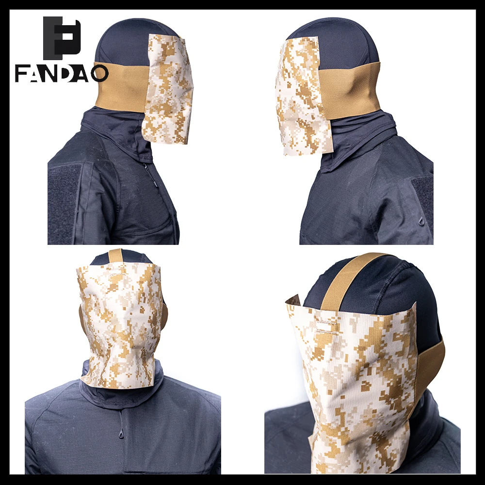 Máscara facial táctica elástica para airsoft y cosplay CS - imagen 5