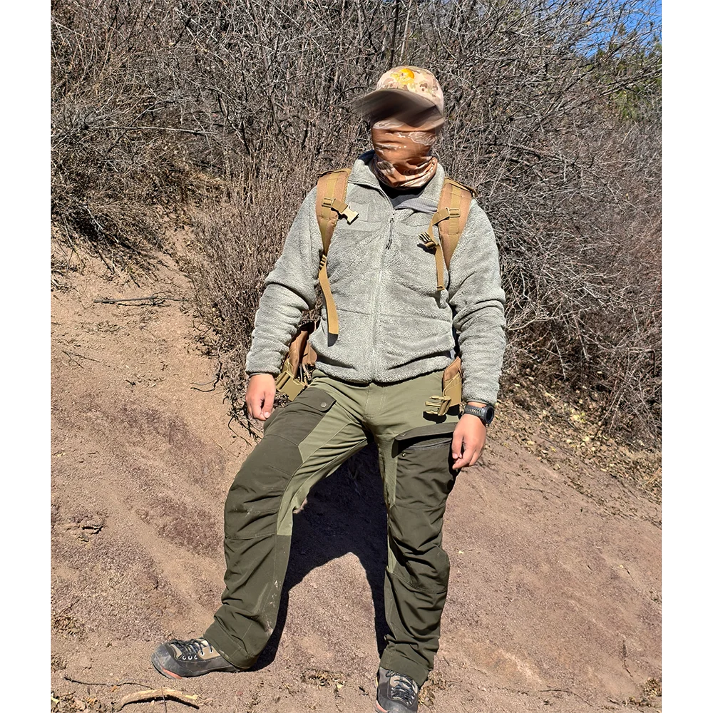 Pantalones Soft Shell tácticos para senderismo y trabajo exterior - imagen 4