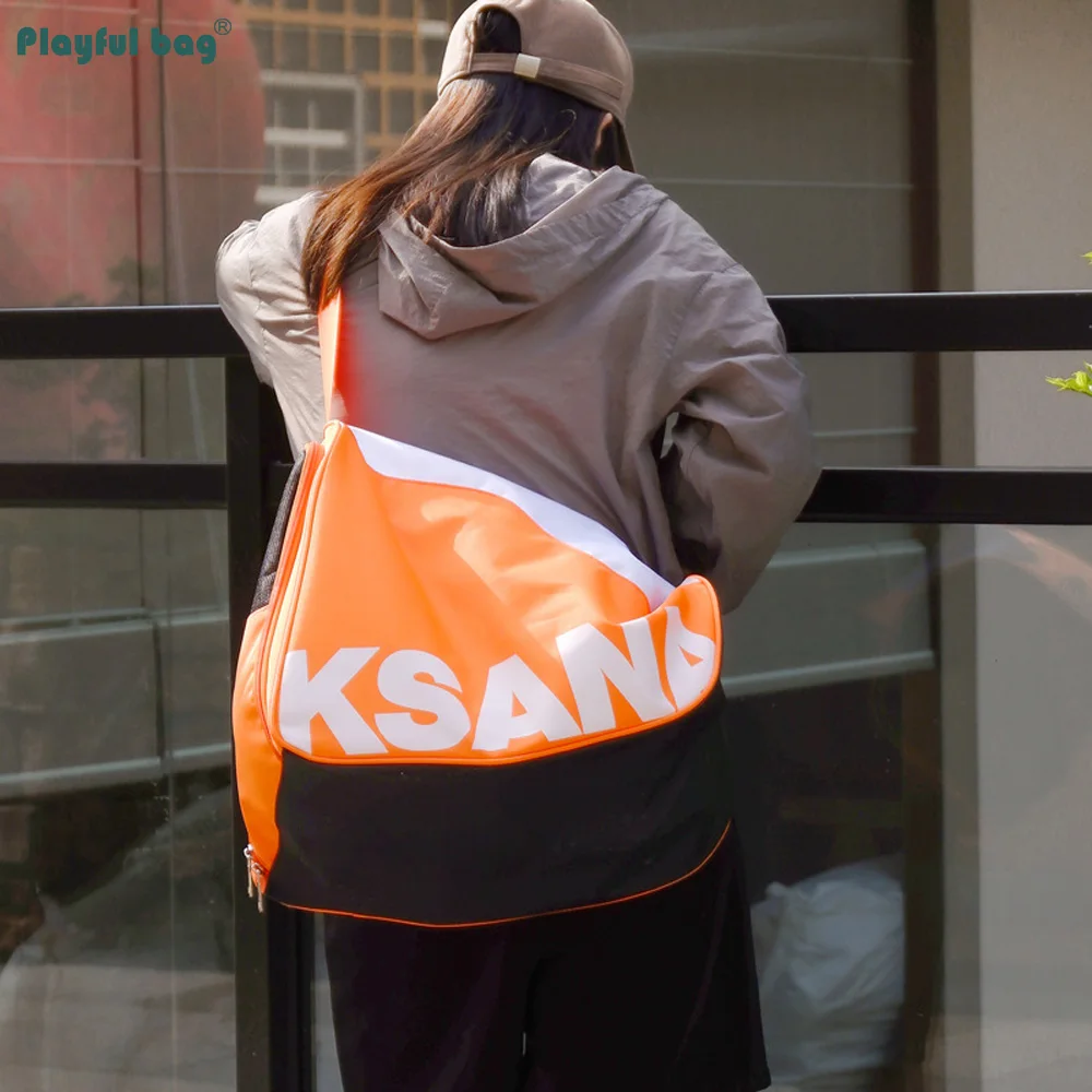 Bolsa triangular para patines y zapatos de patinaje naranja - imagen 4