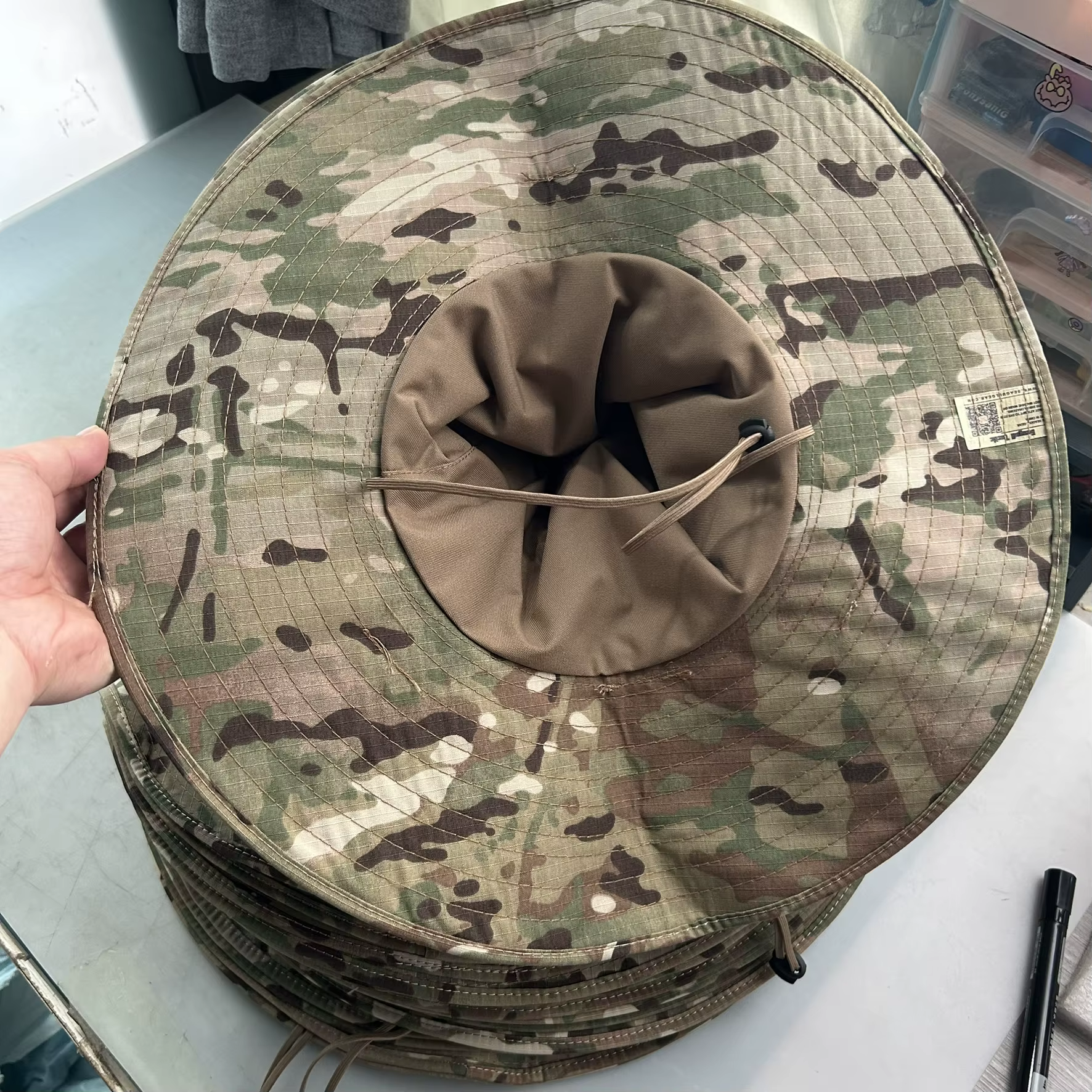 Sombrero táctico mago hechicero Halloween ala extragrande NVG IRR - imagen 3