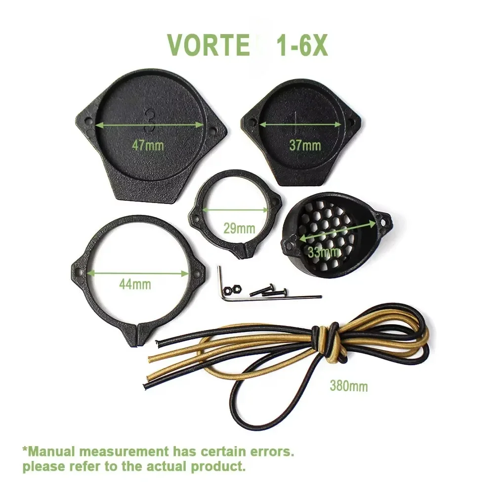 Vorte protector de mira táctica antipolvo con killflash para óptica - imagen 4