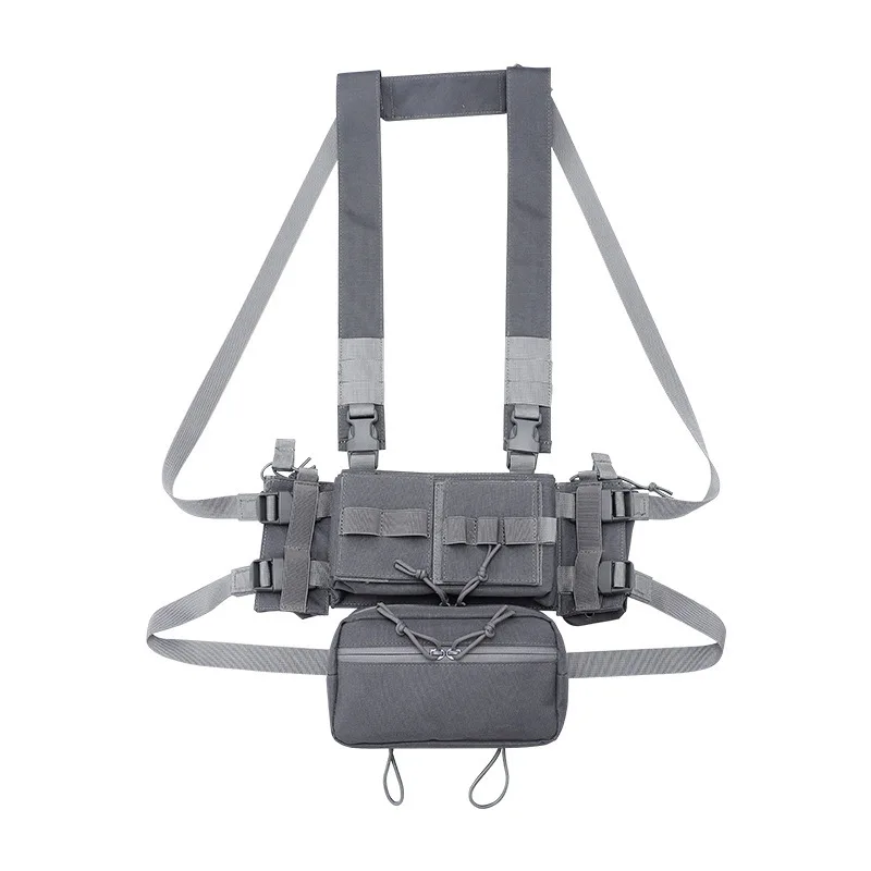 Plataforma de pecho táctica MK3 con micro chasis y bolsa H - imagen 4