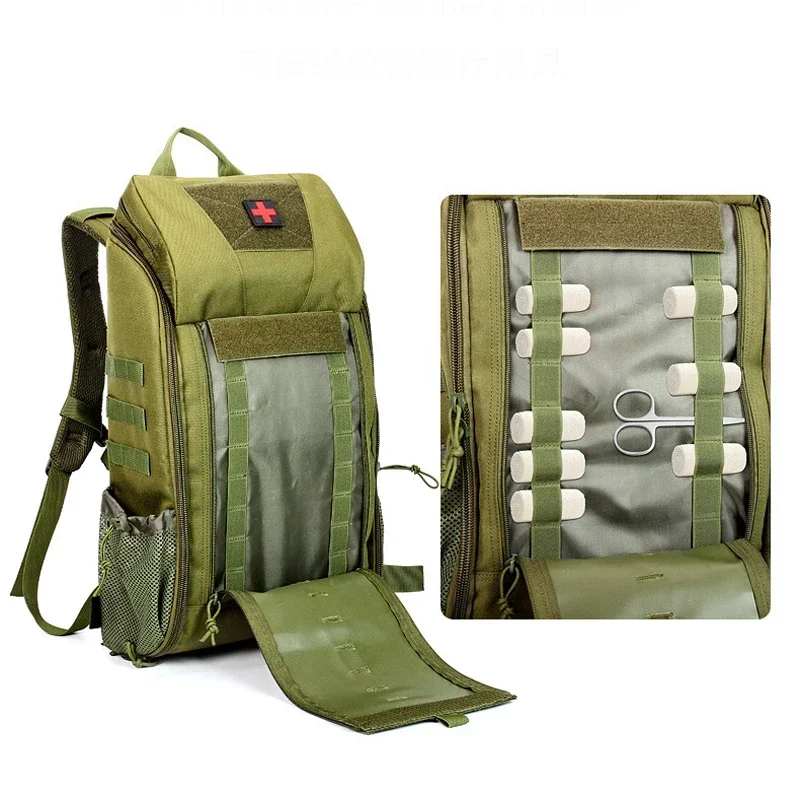 Mochila táctica médica gran capacidad para montañismo y emergencias