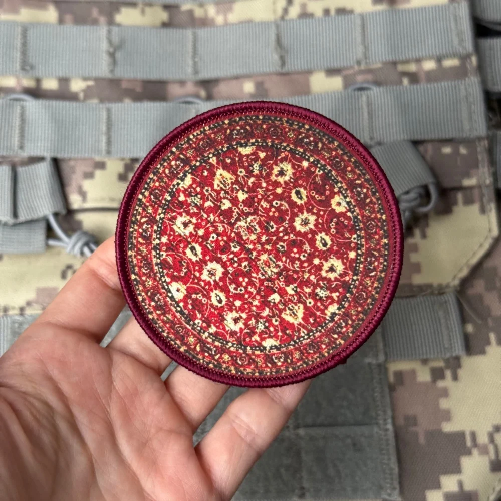Parche táctico militar alfombra persa – para velcro y adhesivo