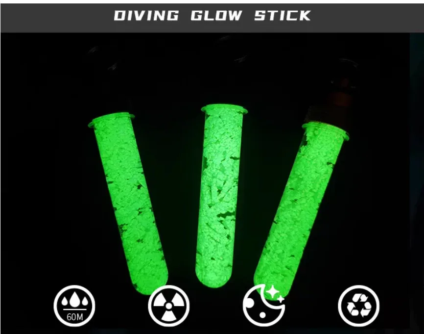 Señal luminosa para equipo de buceo