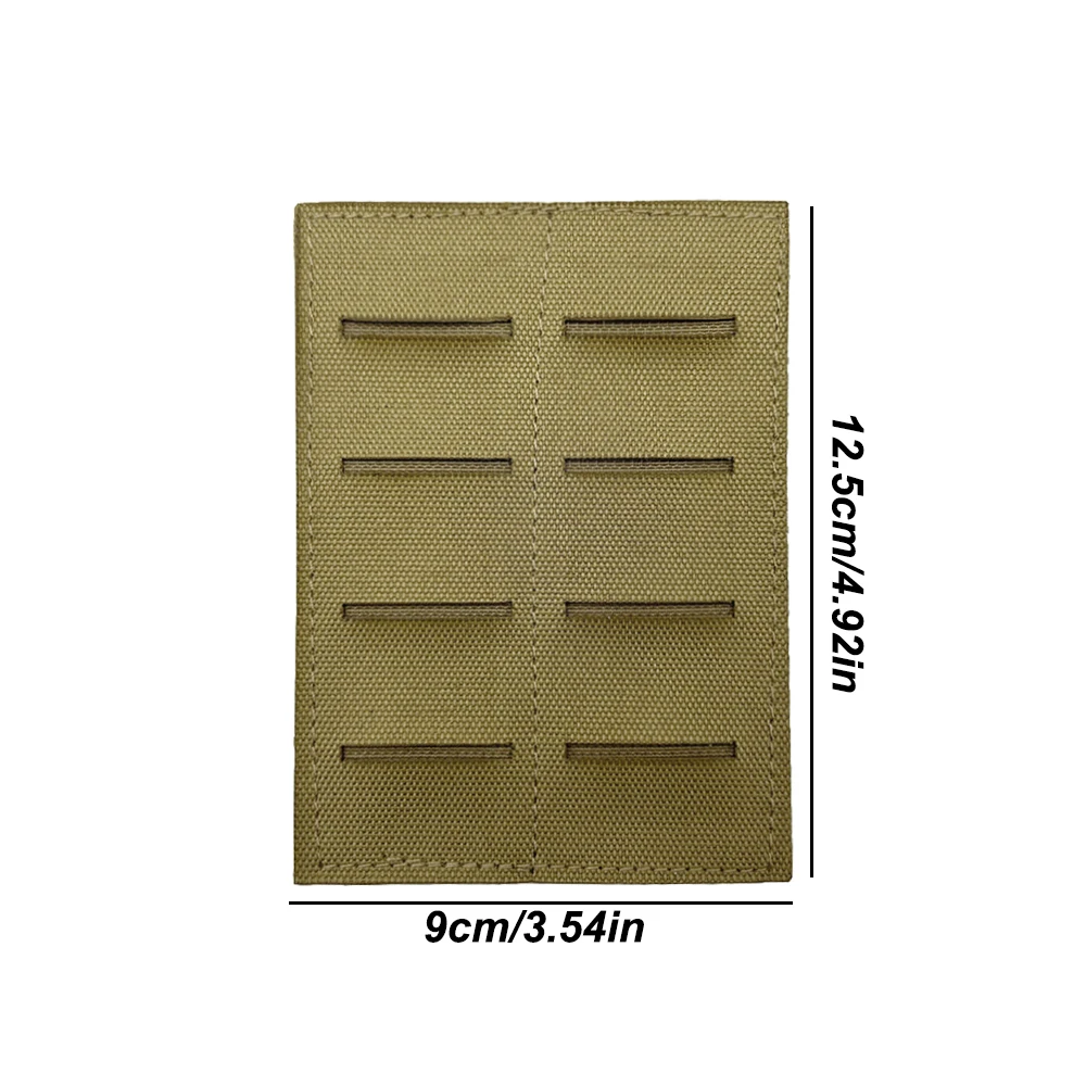 Panel táctico MOLLE con cierre gancho y bucle modular EDC - imagen 4