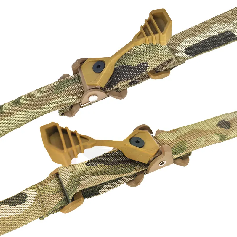 Correa bandolera táctica multicam airsoft con doble sujeción - imagen 5