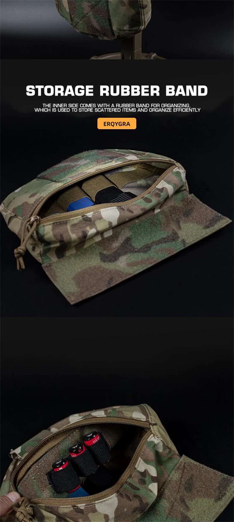 Variantes de color del Drop Pouch