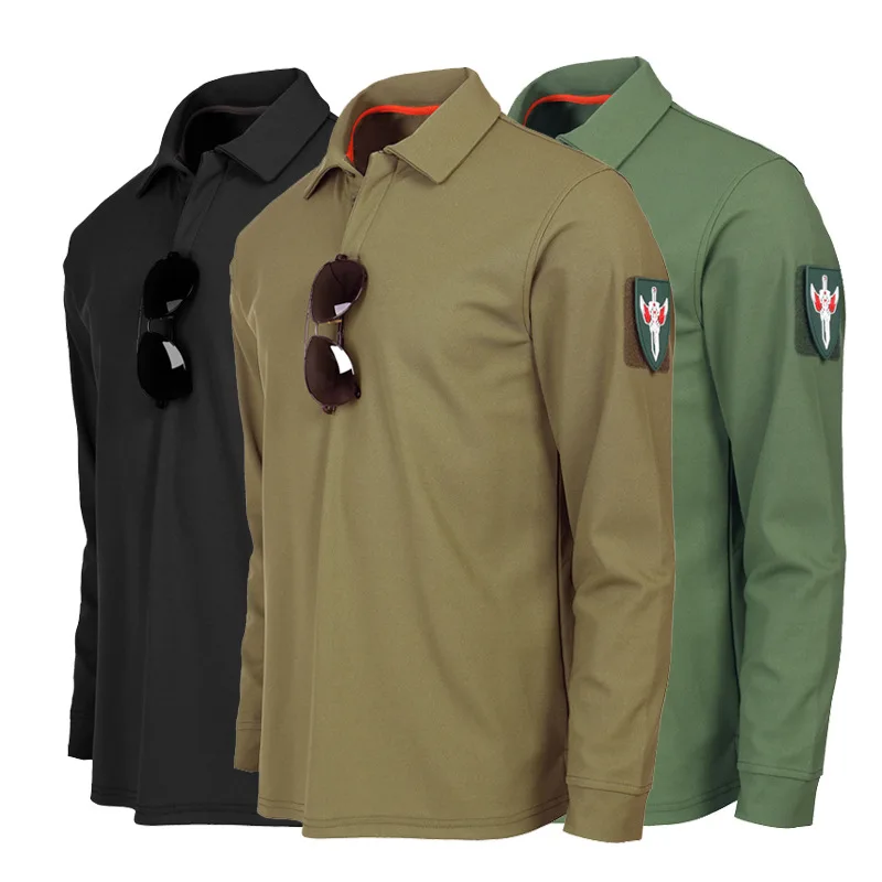 Camiseta táctica manga larga – Caza escalada outdoor - imagen 3