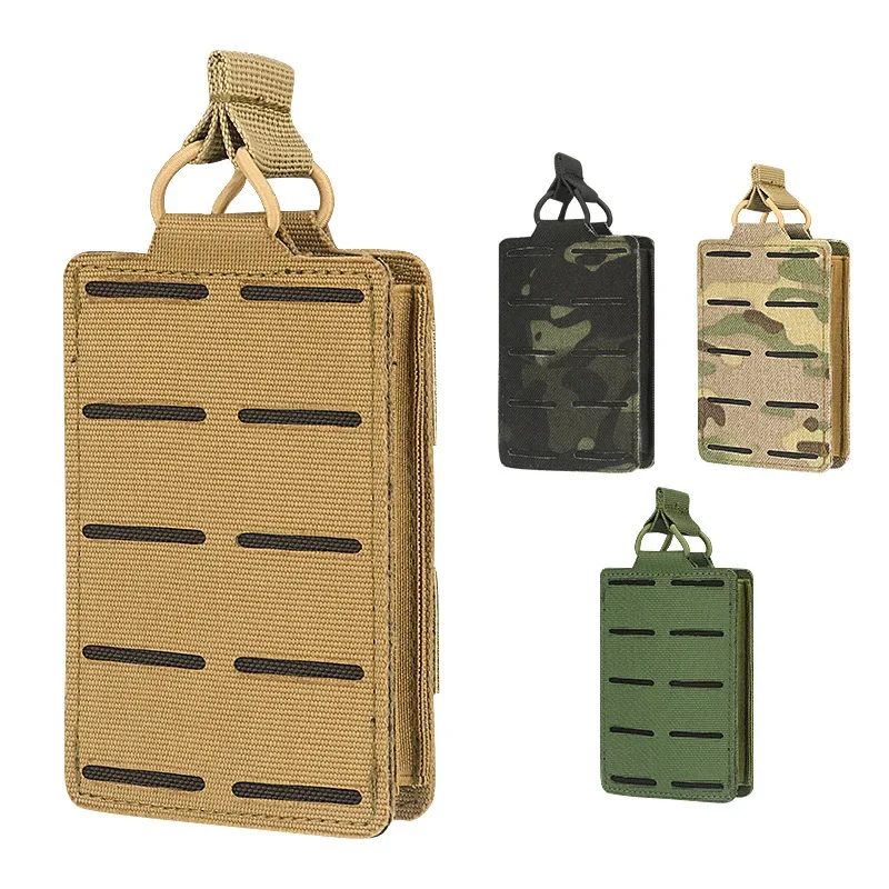 Portacargador MOLLE Individual 5.56mm – Para AR-15, M4, M16 - imagen 3