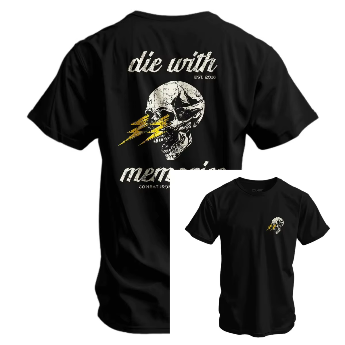 Die with Memories camiseta táctica militar de algodón para hombre - imagen 4