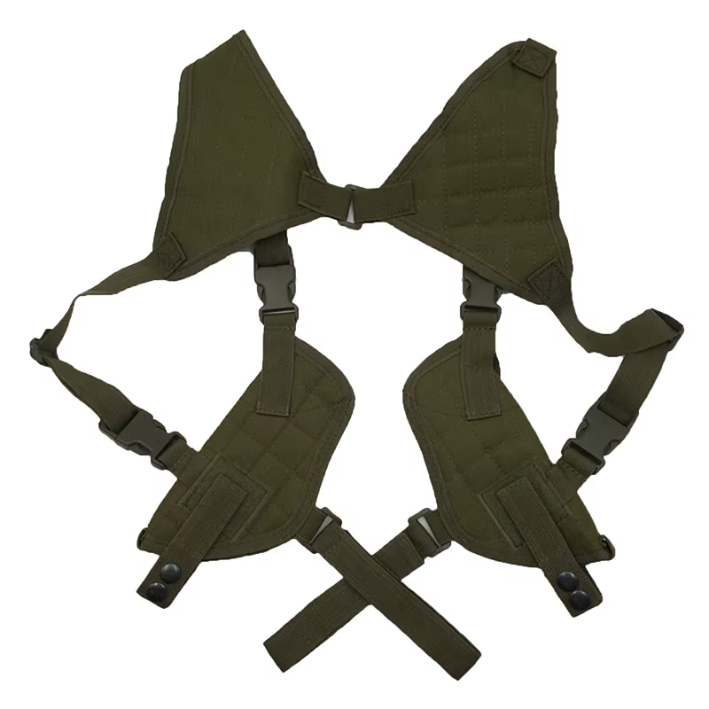 Funda táctica nailon ambidiestra para pistola doble – Caza y tiro - imagen 2