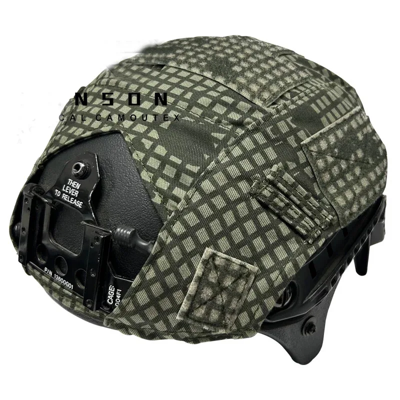 Fundas Casco Táctico Militar - Camuflaje Nieve, Desierto, EMR y Flecktarn - imagen 5