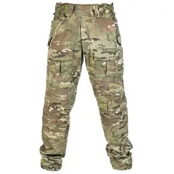 Pantalones cargo tácticos algodón hombre, múltiples bolsillos outdoor