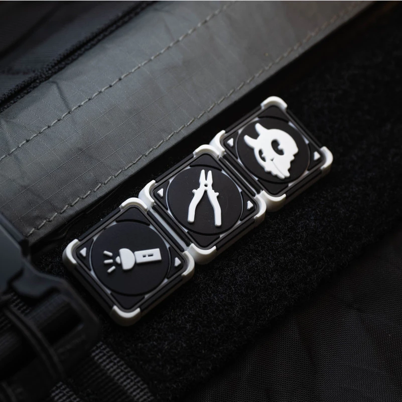 Ghost Gear Parche Táctico 3D PVC Compatible MOLLE - imagen 2