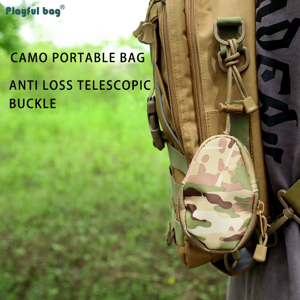 Bolsa táctica cordón camuflaje – Pack pequeño outdoor - imagen 5