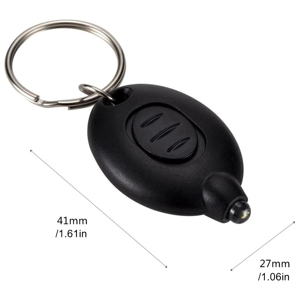 Llavero LED mini linterna de emergencia para mochila exterior - imagen 4