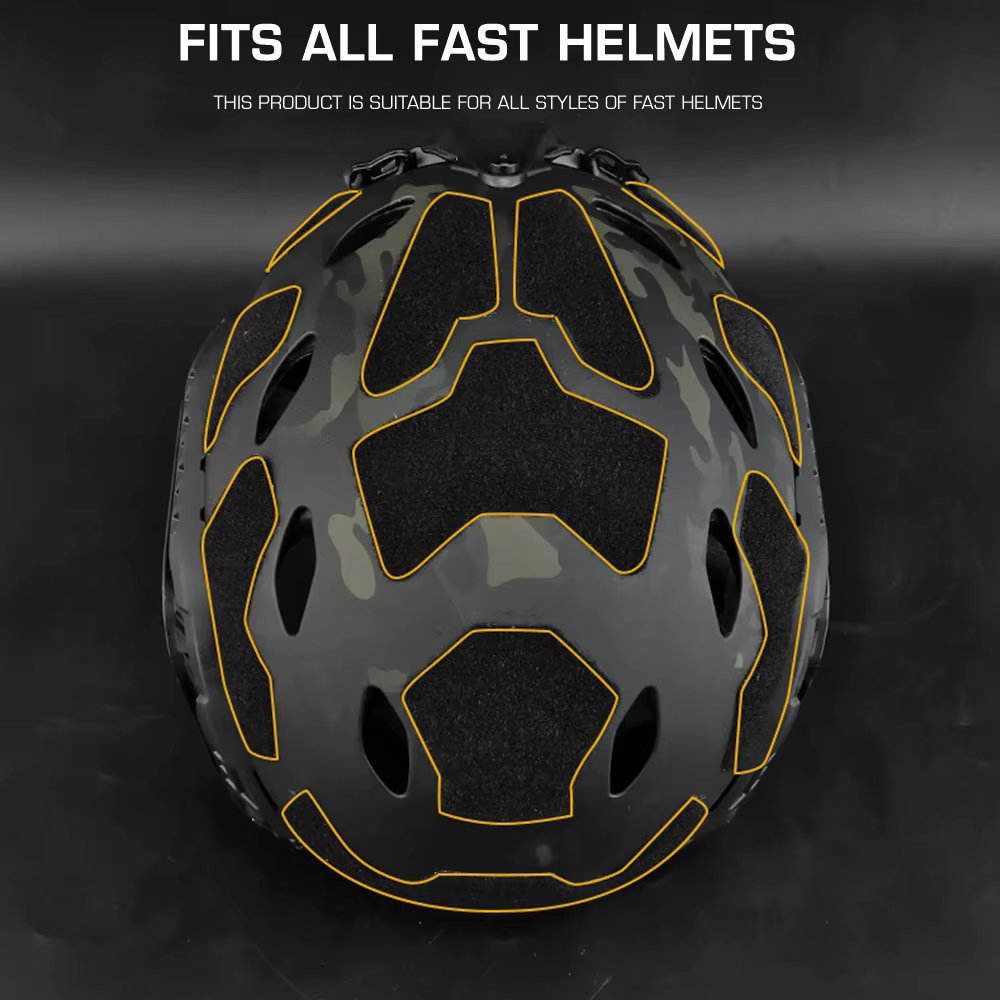 VULPO Parches Adhesivos para Casco Táctico de Alta Visibilidad - imagen 5