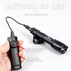 SureFire M340DF Linterna táctica con interruptor de presión remoto