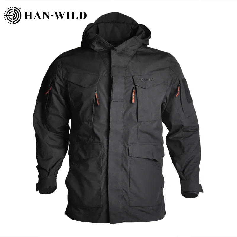 Chaqueta táctica HAN WILD impermeable con capucha - imagen 4