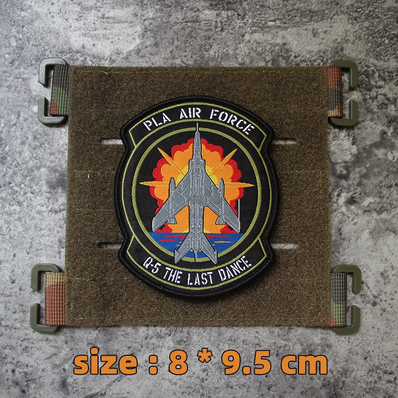 Parche bordado táctico Wild Weasel F-16 – para ropa y bolsas - imagen 5