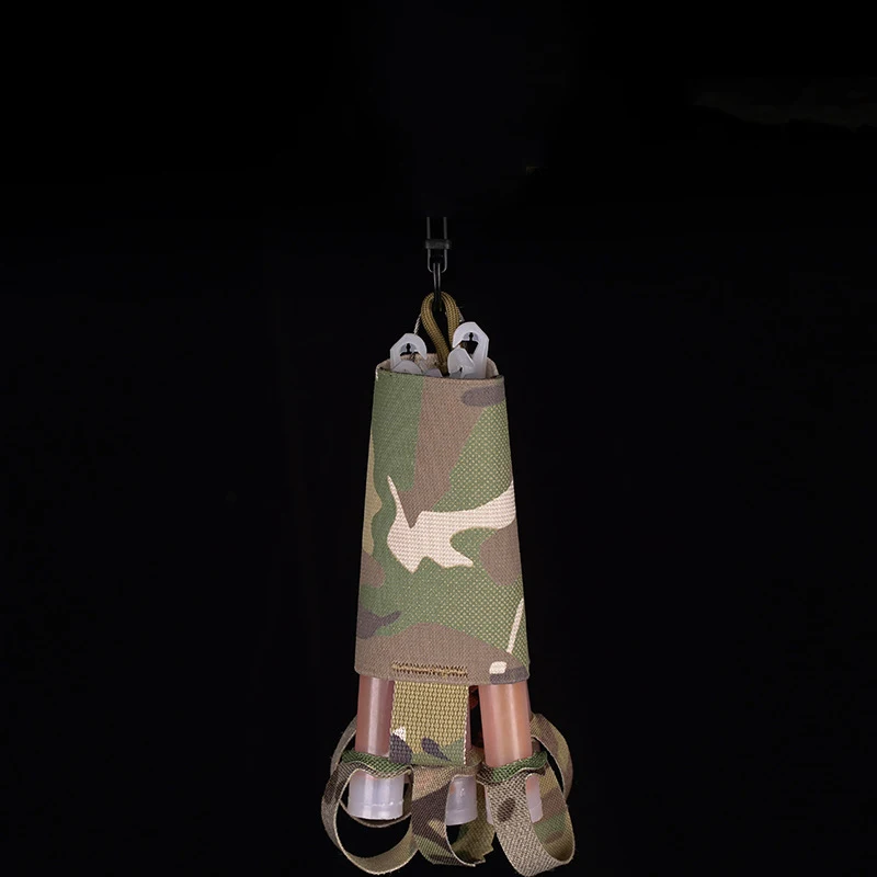 Bolsa táctica para barras luminosas químicas – Airsoft y caza - imagen 4