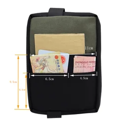 Organizador táctico EDC bolsa MOLLE multiusos 1000D nylon