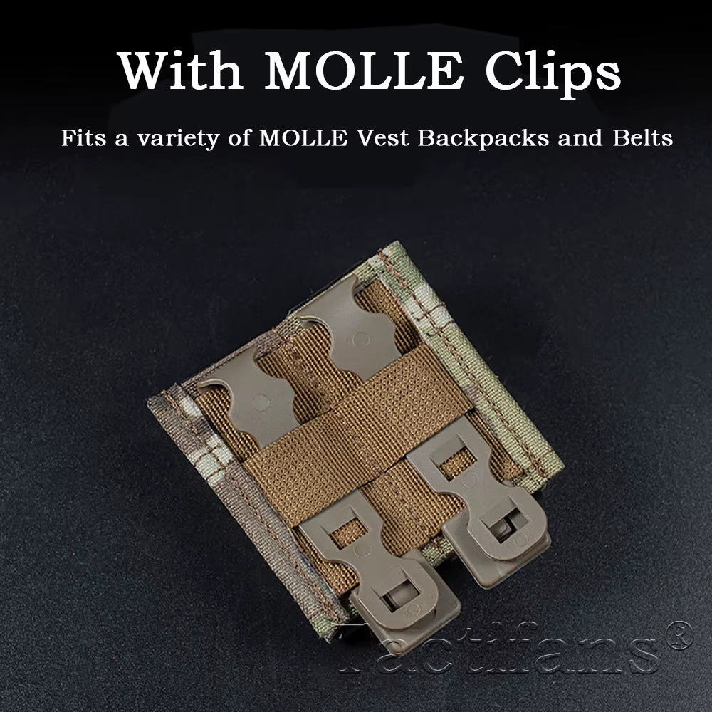 TACTIFANS Bolsa táctica porta revistas compatible MOLLE - imagen 5